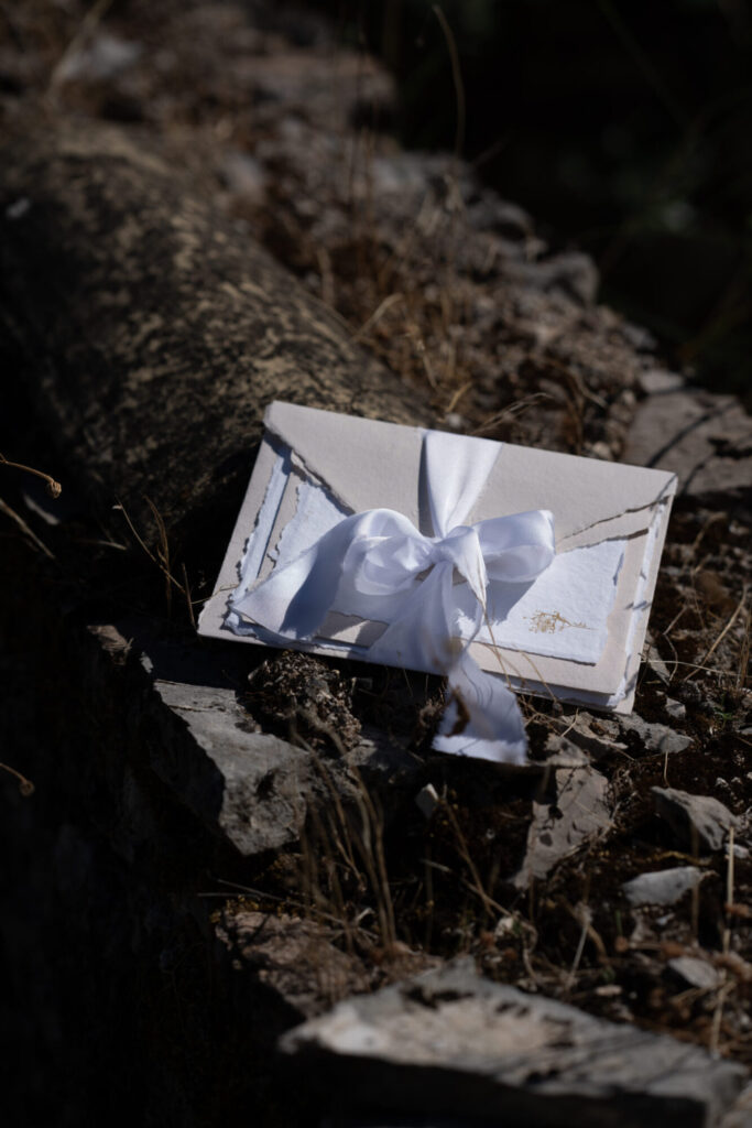 Antigoni & Loukas — Wedding Invitation — Poua Design