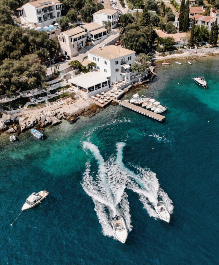 Boat Rentals — Kalami, Corfu — Poua Design